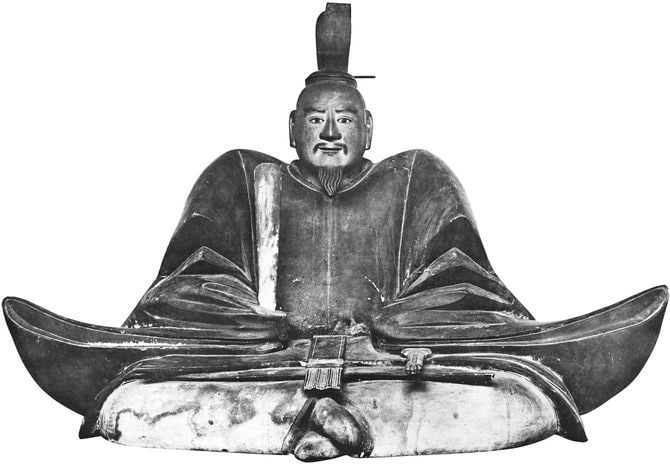 足利義昭坐像（等持院霊光殿安置）