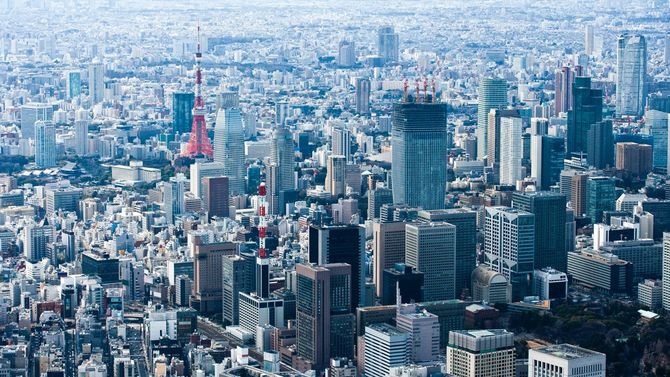 東京タワーの見える景色