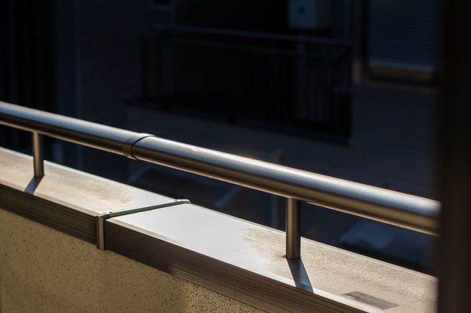 バルコニーの手すり