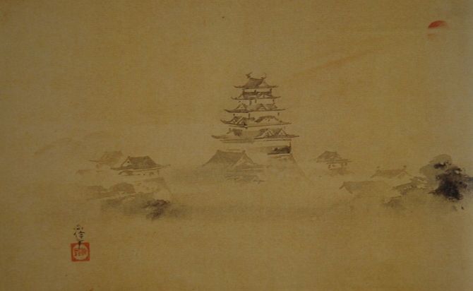 【図版1】『武州州学十二景図巻』東京都江戸東京博物館蔵