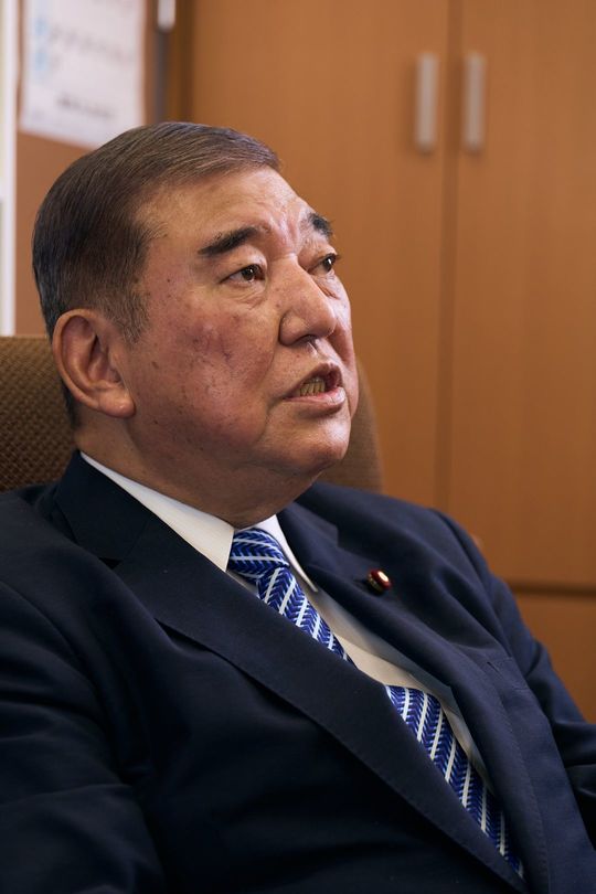 自民党の石破茂前首相