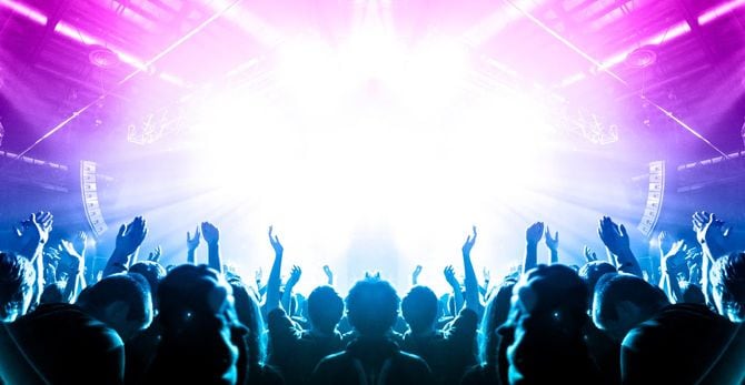 コンサートのステージ