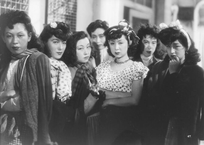 溝口健二監督作『夜の女たち』1948年