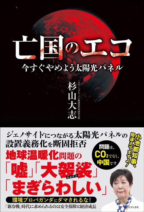 杉山大志『亡国のエコ 今すぐやめよう太陽光パネル』（ワニブックス）