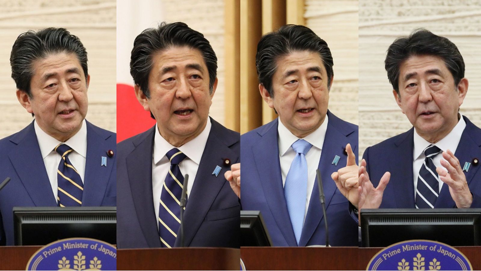 ｢アベノネクタイ｣安倍首相の迷走ぶりは首元に表れている 発言と比例するネクタイの違和感