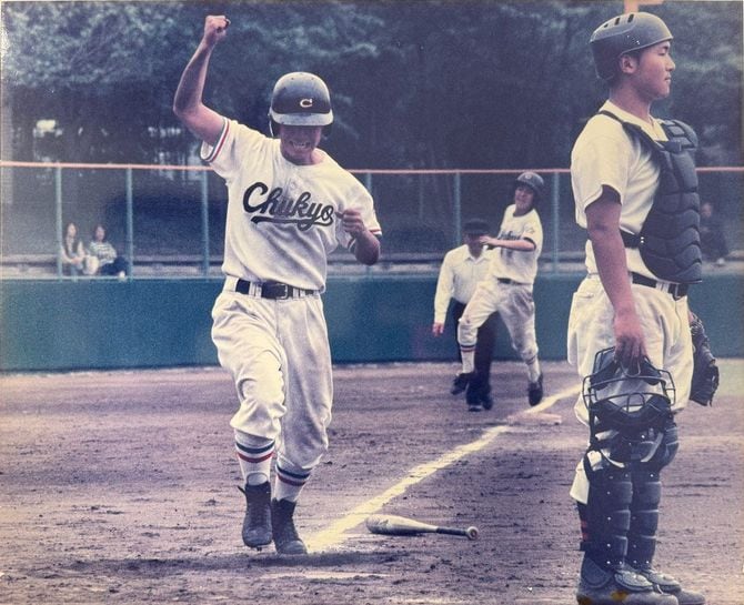 プロ野球選手を夢見て中京大中京に入学。厳しい練習に明け暮れた