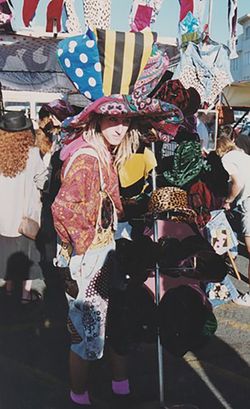 1990～91年頃、ベニス・ビーチにて。24歳のとき