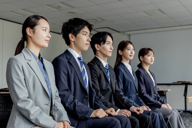 企業のグループ面接
