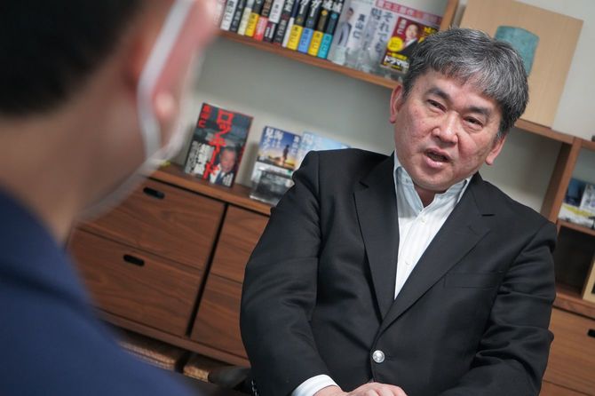 『ロッキード』を出した小説家の真山仁さん