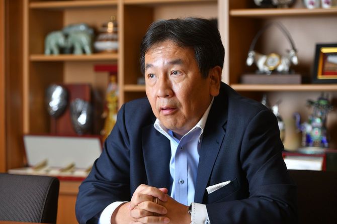 衆院議員の枝野幸男氏