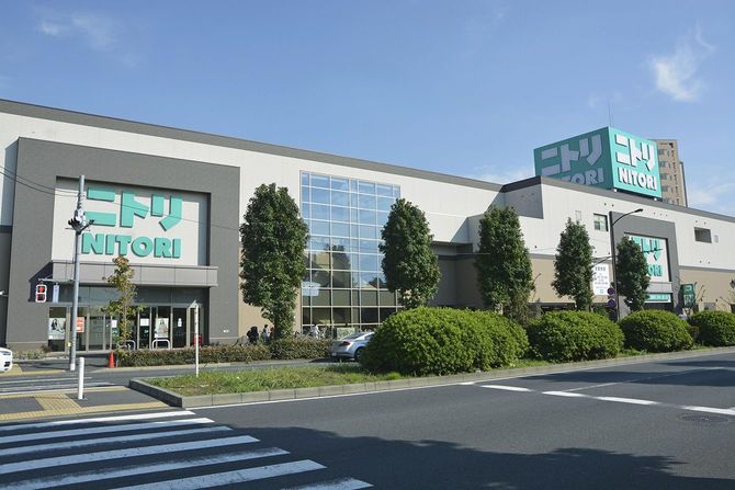 ニトリの店舗＝東京都世田谷区