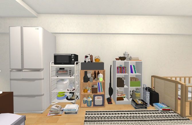 リビング収納のイメージ