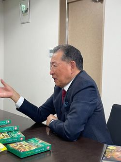 ヤマモリの三林憲忠会長