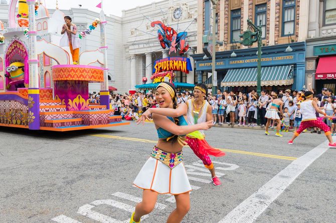 ユニバーサル・スタジオ・ジャパンのパレード