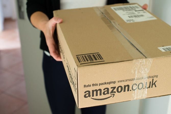 アマゾンのダンボール