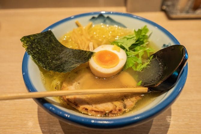 AFURIのラーメン