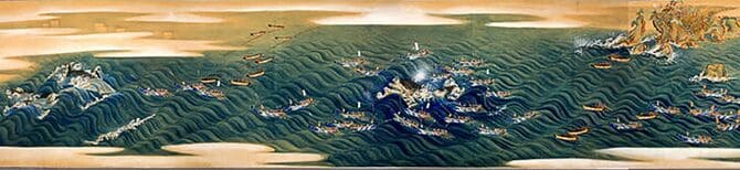 古式捕鯨蒔絵（太地町くじらの博物館所蔵）