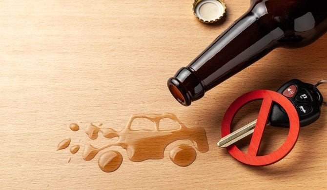 飲酒運転のイメージ