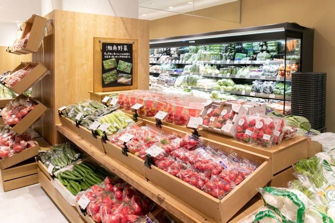 無印良品　港南台バーズの生鮮食品売り場