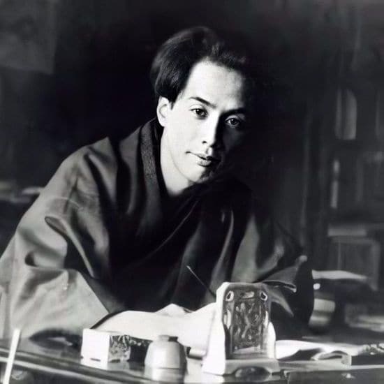 東京で小説を執筆中の芥川龍之介