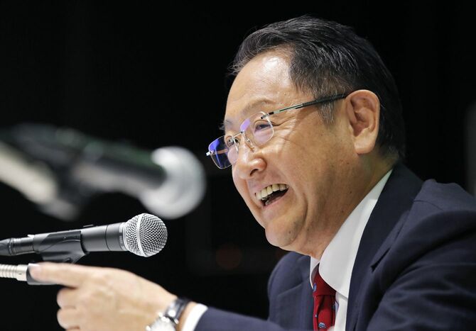トヨタ自動車株式会社の豊田章男会長＝2019年12月19日、東京都）