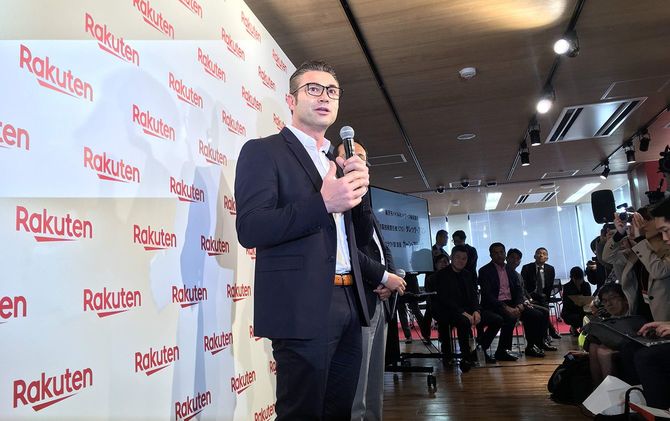 2018年、楽天モバイルに加わったタレック・アミン氏