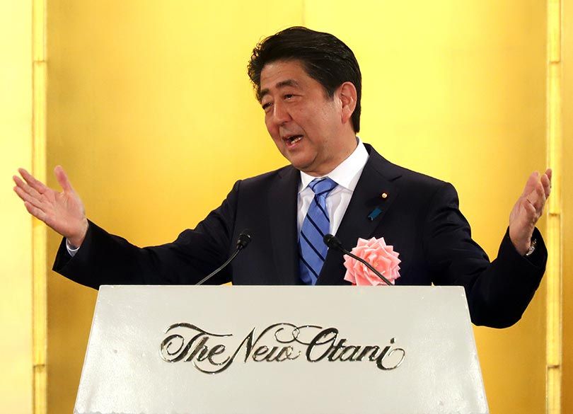 安倍首相が新年会で財界を持ち上げたワケ 有力トップは先行きを楽観