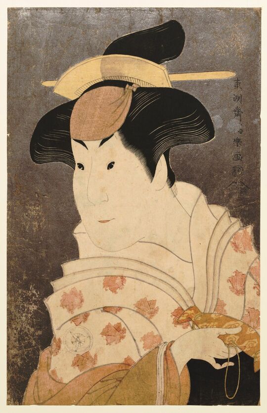 東洲斎写楽「四代目岩井半四郎の乳人重の井」