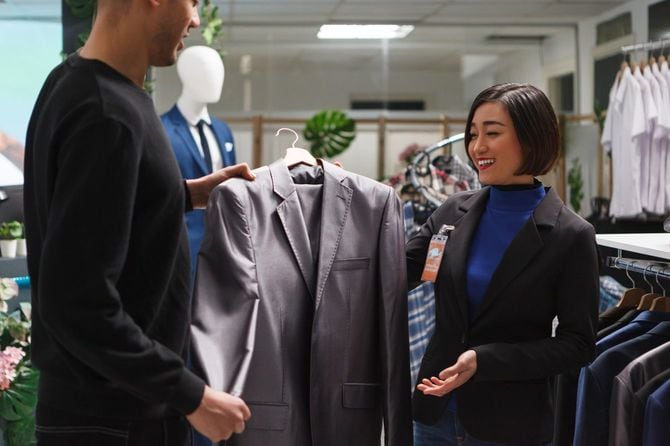 コンサルタントと顧客