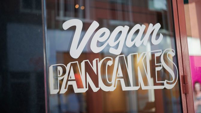 ヴィーガンパンケーキ