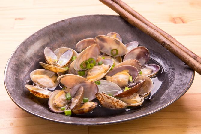 あさりの酒蒸し