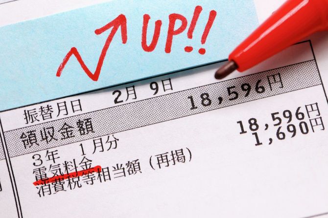 電気代の通知書