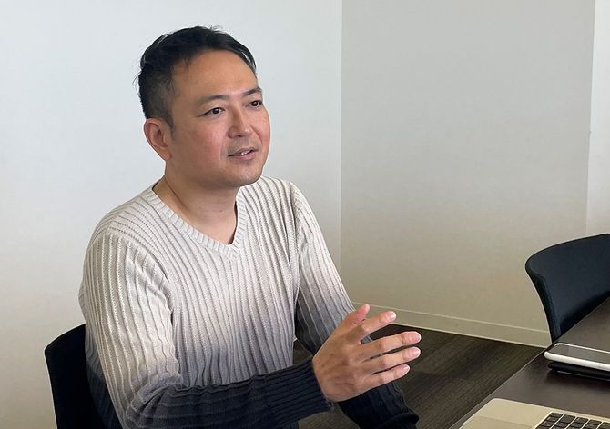 ラクサス・テクノロジーズの児玉昇司社長。2015年、毎月定額でブランドバッグが使い放題になる「Laxus(ラクサス)」をローンチ