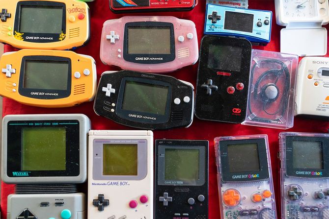 古いポータブルゲーム