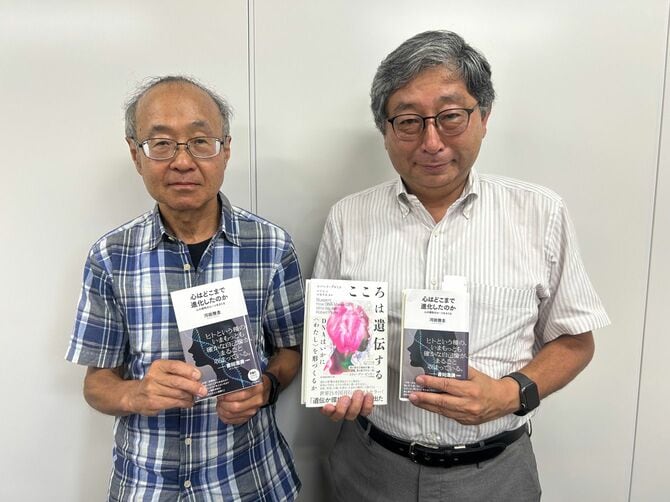 鼎談を行った河田氏(左)と安藤氏。
