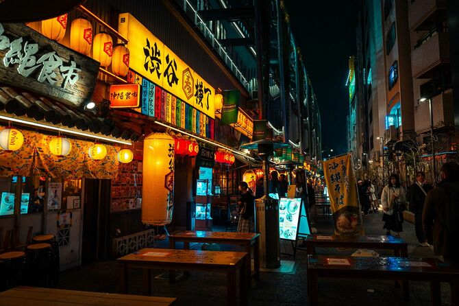 渋谷宮下公園の飲食店街