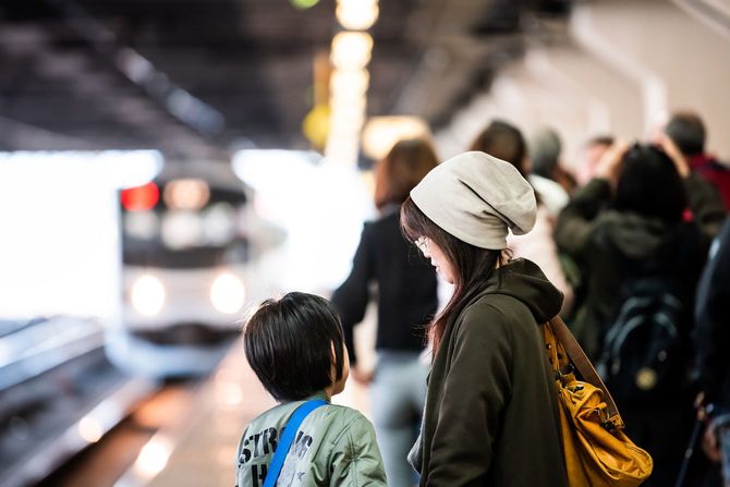 駅プラットホーム