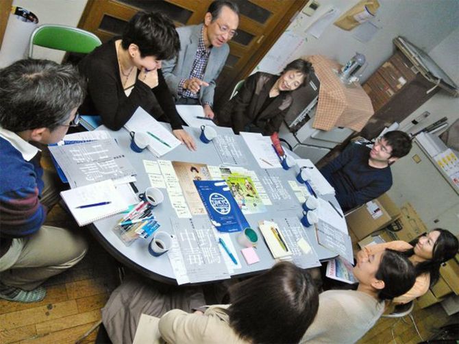 結城座スタッフと行った最終ワークショップ