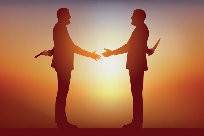 嘘と偽善の概念