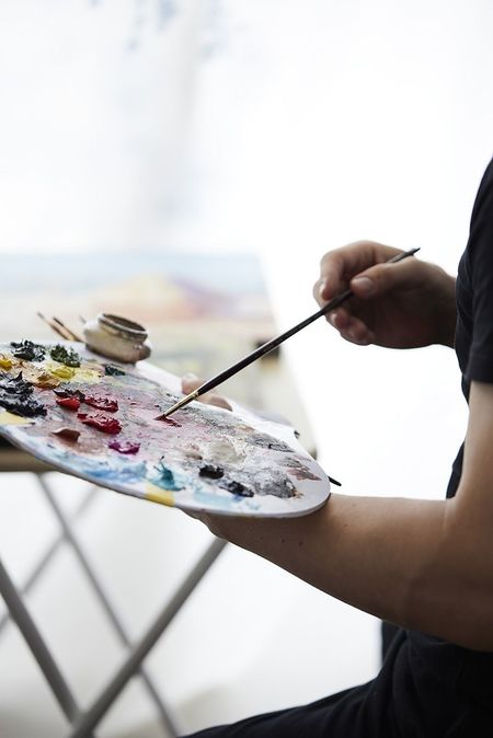 洋画家の中島健太氏