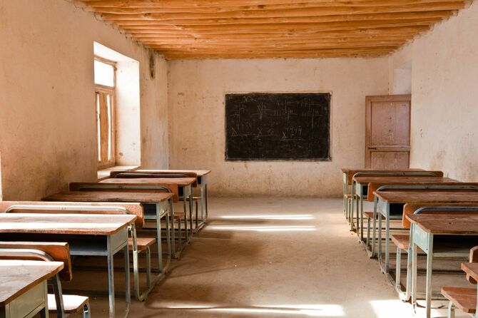 アフガニスタンの教室