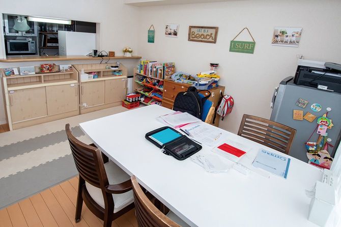 デスクのある場所