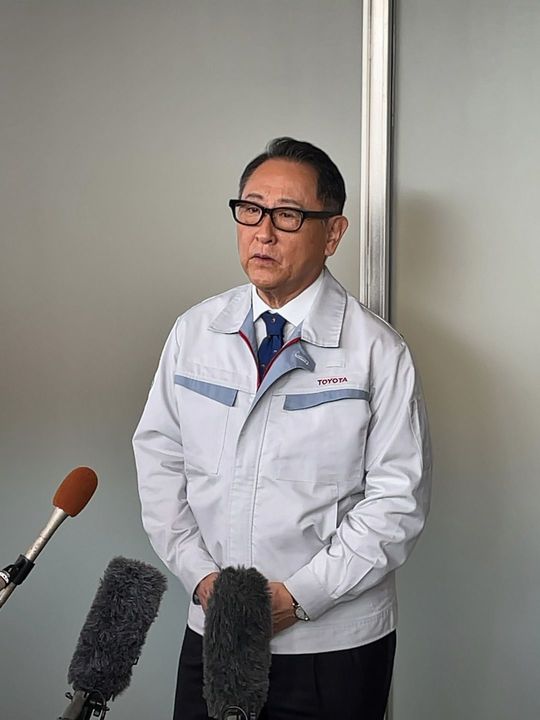 自らを「トヨタのディスポーザー」と表現する豊田会長。「きれいな水を未来につないでいきたい」と語る