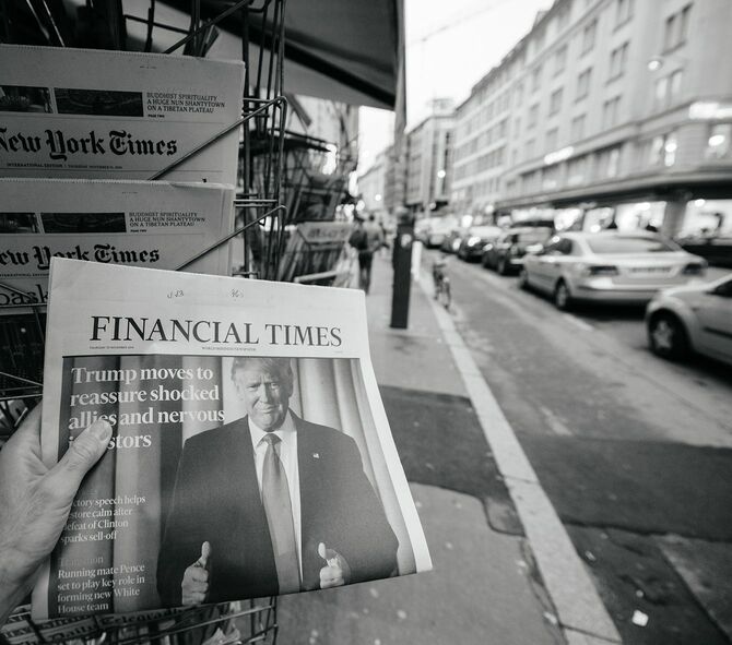 ドナルド・トランプ新米大統領に関するフィナンシャル・タイムズ