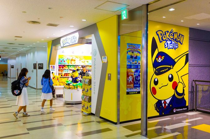 ポケモンセンターのピカチュウ