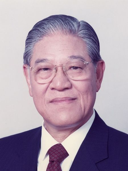 李登輝総統（肩書は当時）
