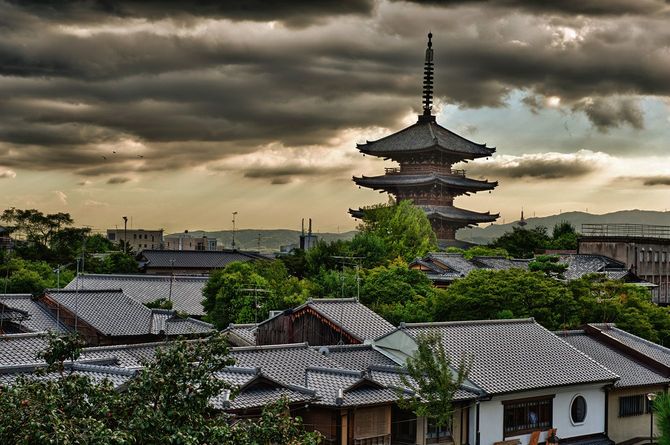 京都の塔