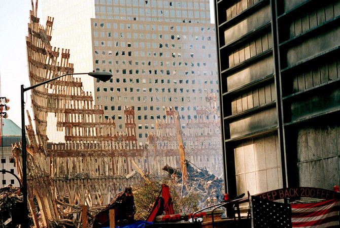 2001年9月11日のテロ攻撃の数日後