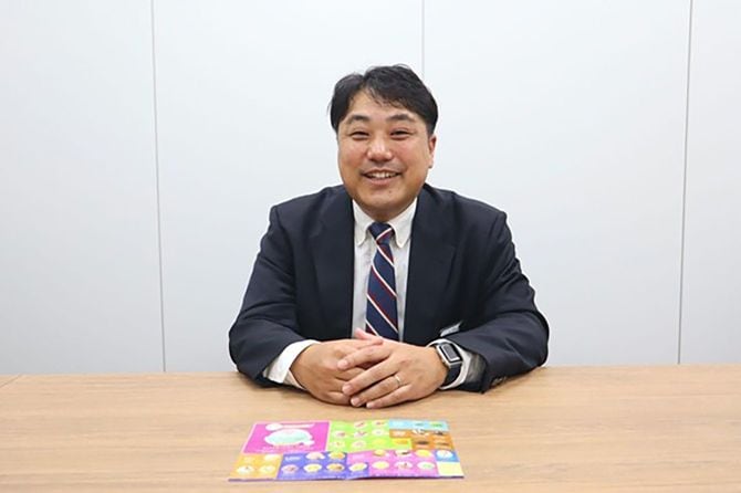 「ポッピングシャワーび発売当初の売れ行きは伝説として語られている」と話す若林翌マーケティング本部長