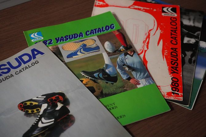 往年の安田の製品カタログ